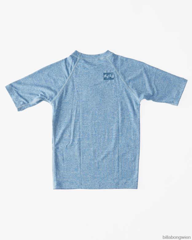 Billabong Clothing 00V681139 | Billabong Ganztägiges Unity-Surf-T-Shirt blaues Heidekraut Jungs