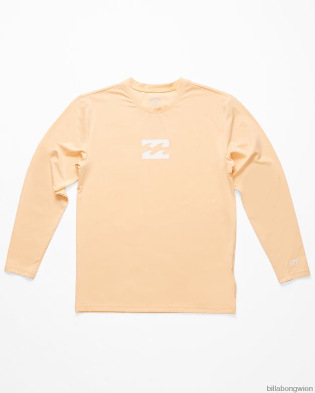 Billabong Clothing 00V681142 | Billabong Ganztägiges Wave-Surf-T-Shirt mit lockerer Passform und kurzen Ärmeln staubige Melone Jungs