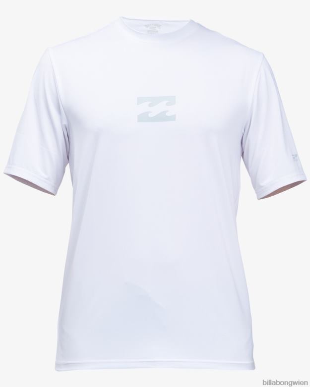 Billabong Clothing 00V68936 | Billabong 2-7 ganztägiges Wave-Surf-T-Shirt mit lockerer Passform und kurzen Ärmeln Weiß Jungs