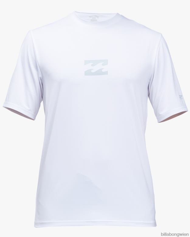 Billabong Clothing 00V68936 | Billabong 2-7 ganztägiges Wave-Surf-T-Shirt mit lockerer Passform und kurzen Ärmeln Weiß Jungs