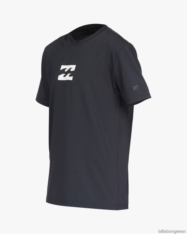 Billabong Clothing 00V68955 | Billabong Ganztägiges Wave-Surf-T-Shirt mit lockerer Passform und kurzen Ärmeln Schwarz Jungs