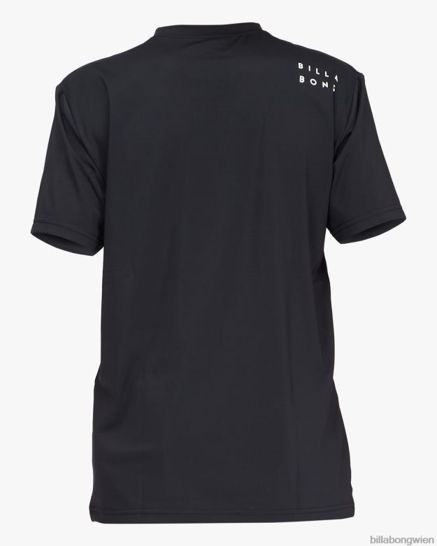Billabong Clothing 00V68955 | Billabong Ganztägiges Wave-Surf-T-Shirt mit lockerer Passform und kurzen Ärmeln Schwarz Jungs
