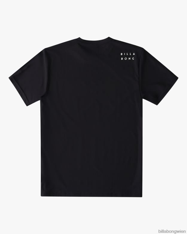 Billabong Clothing 00V68955 | Billabong Ganztägiges Wave-Surf-T-Shirt mit lockerer Passform und kurzen Ärmeln Schwarz Jungs