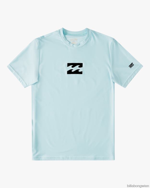 Billabong Clothing 00V68960 | Billabong 2-7 ganztägiges Wave-Surf-T-Shirt mit lockerer Passform und kurzen Ärmeln Küste Jungs