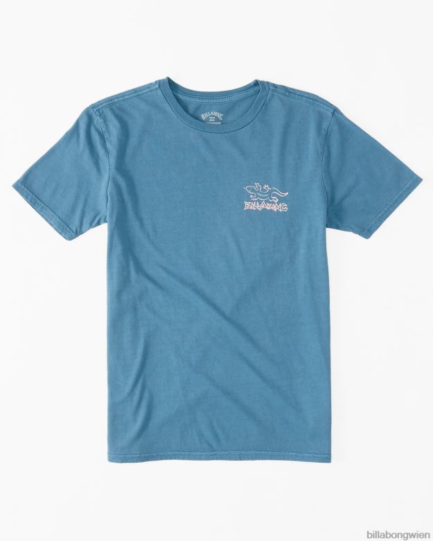 Billabong Clothing 00V681016 | Billabong Reflexionen T-Shirt blaue Lagune Jungs