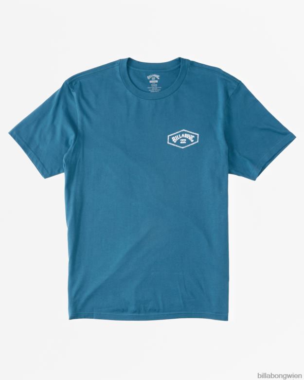 Billabong Clothing 00V681022 | Billabong Exit Arch T-Shirt blaue Lagune Jungs