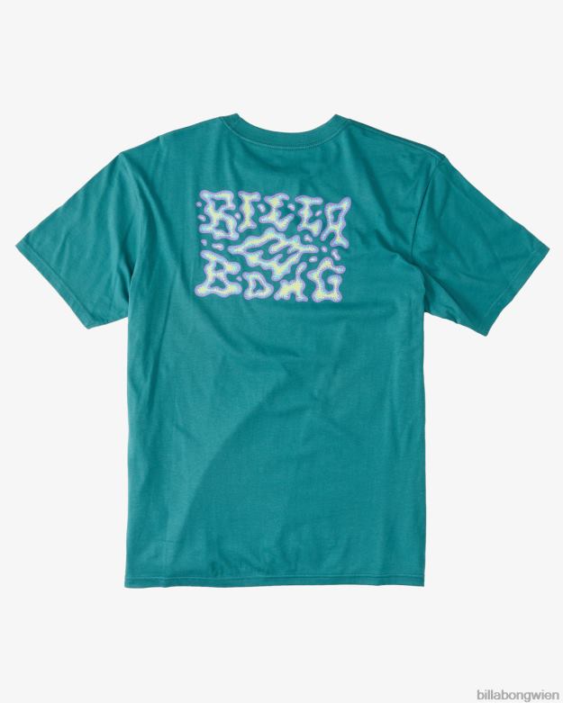 Billabong Clothing 00V681035 | Billabong großes Märchen-T-Shirt dunkle Minze Jungs
