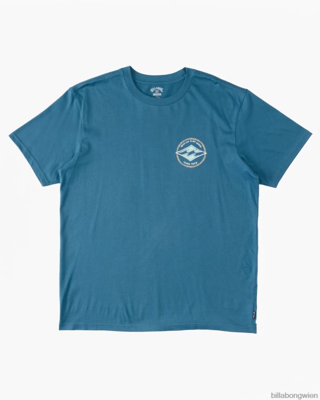 Billabong Clothing 00V681036 | Billabong (2-7) Rotor-Diamant-T-Shirt blaue Lagune Jungs
