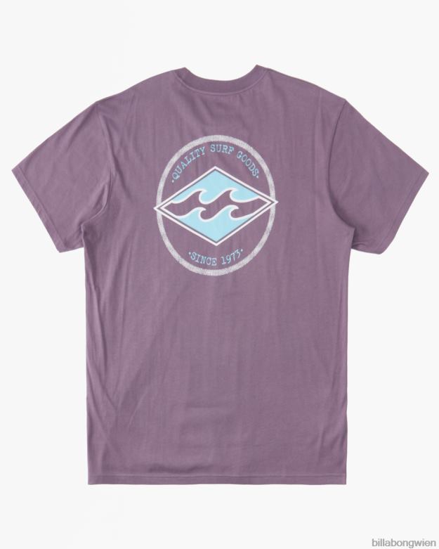 Billabong Clothing 00V681038 | Billabong (2-7) Rotor-Diamant-T-Shirt violetter Dunst Jungs