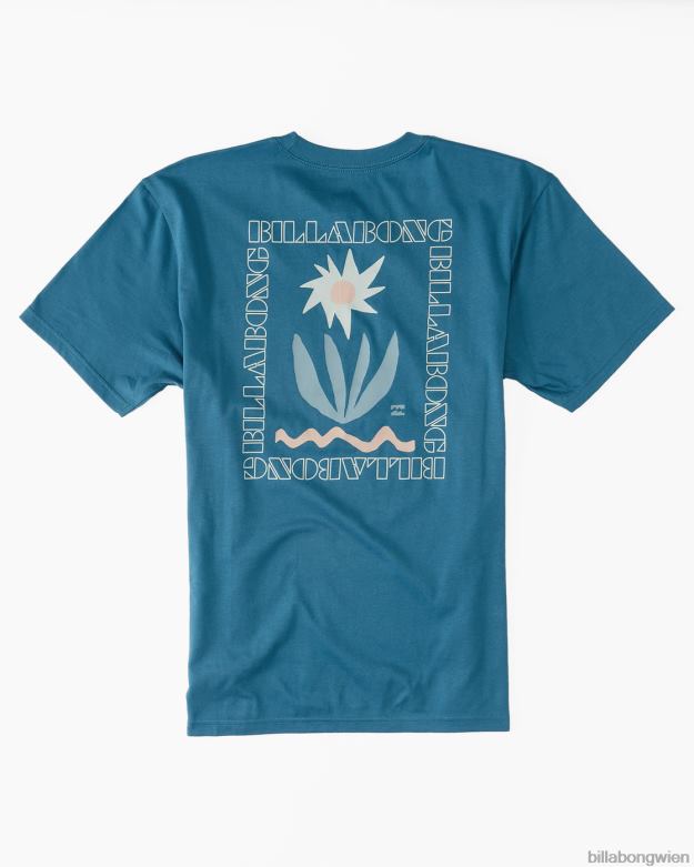 Billabong Clothing 00V681040 | Billabong T-Shirt mit Troppo-Tasche blaue Lagune Jungs