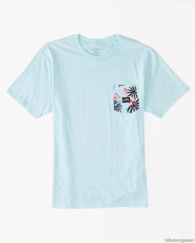 Billabong Clothing 00V681060 | Billabong Team-T-Shirt mit Taschen Küste Jungs