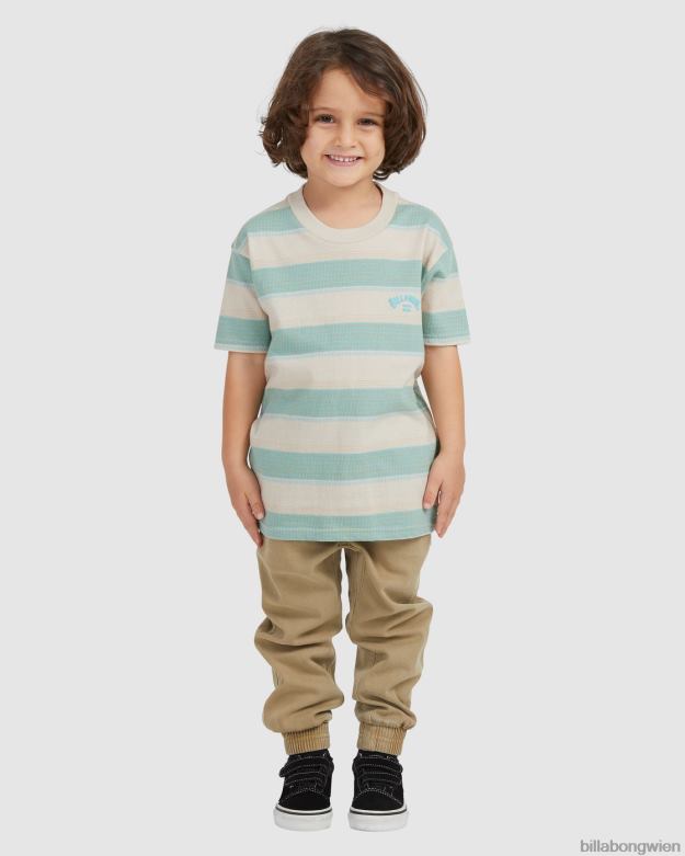 Billabong Clothing 00V681062 | Billabong (2-7) Groms Hector Kurzarm-T-Shirt Chino Jungs