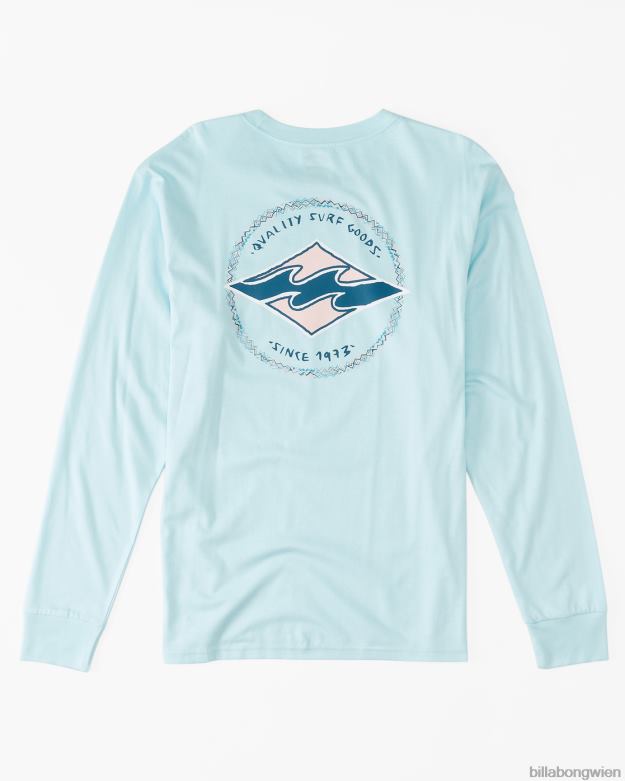 Billabong Clothing 00V681082 | Billabong Rotor Diamond Langarm-T-Shirt Küste Jungs