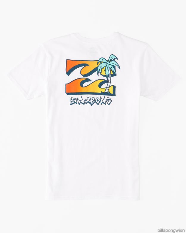 Billabong Clothing 00V681101 | Billabong (2-7) Bbtv-T-Shirt Weiß Jungs