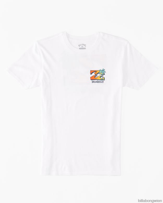 Billabong Clothing 00V681101 | Billabong (2-7) Bbtv-T-Shirt Weiß Jungs