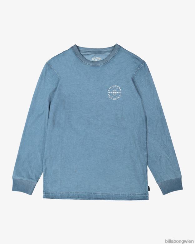 Billabong Clothing 00V681102 | Billabong Big Wave Dan Langarm-T-Shirt rauchblau Jungs