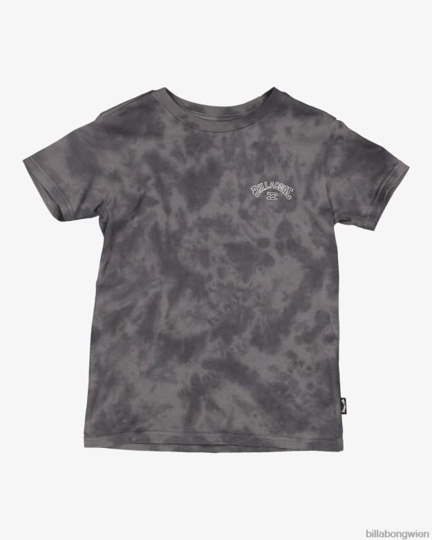 Billabong Clothing 00V681122 | Billabong (2-7) Groms Arch Batik-Kurzarm-T-Shirt Schwarz Jungs
