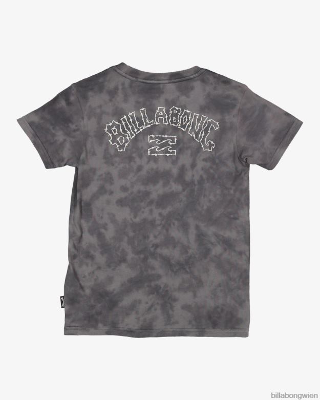 Billabong Clothing 00V681122 | Billabong (2-7) Groms Arch Batik-Kurzarm-T-Shirt Schwarz Jungs