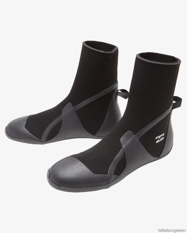 Billabong Shoes 00V68957 | Billabong 3 mm absolute Neoprenanzugstiefel mit runder Spitze schwarzes Haschisch Jungs