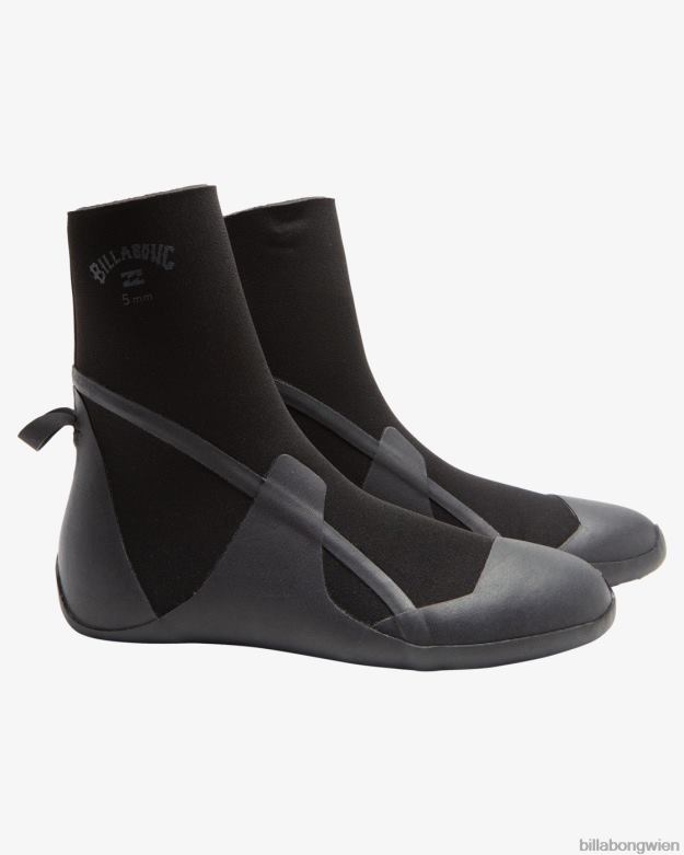 Billabong Shoes 00V68957 | Billabong 3 mm absolute Neoprenanzugstiefel mit runder Spitze schwarzes Haschisch Jungs