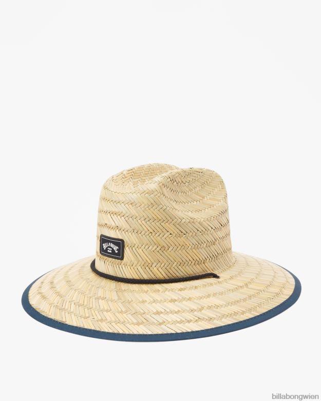 Billabong Wien 00V681107 | Billabong Rettungsschwimmerhut aus Stroh mit Gezeiten-Print blauer Dunst Jungs