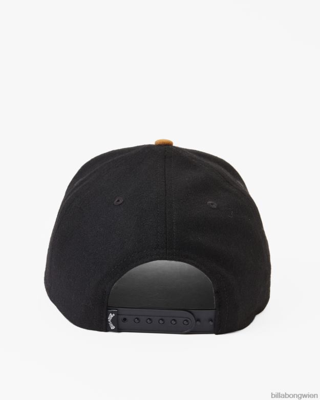 Billabong Wien 00V68999 | Billabong gestapelter Snapback-Hut schwarz/braun Jungs