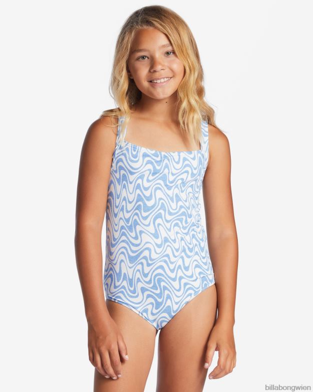 Billabong Clothing 00V682612 | Billabong Einteiliger Badeanzug von Daisy Dreamz Sommerhimmel Mädchen