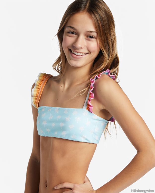Billabong Clothing 00V682663 | Billabong 4–16 auf dem Bright Side Tank zweiteiliges Schwimmset multi Mädchen