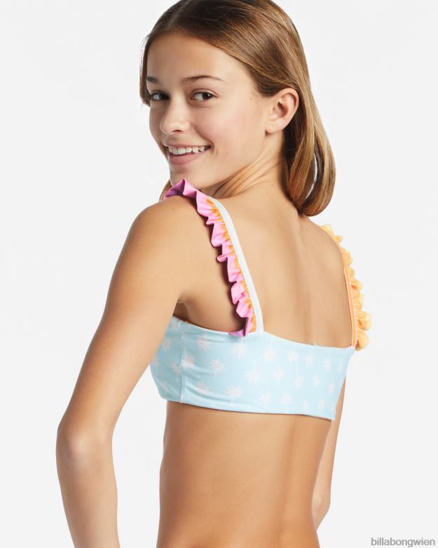 Billabong Clothing 00V682663 | Billabong 4–16 auf dem Bright Side Tank zweiteiliges Schwimmset multi Mädchen