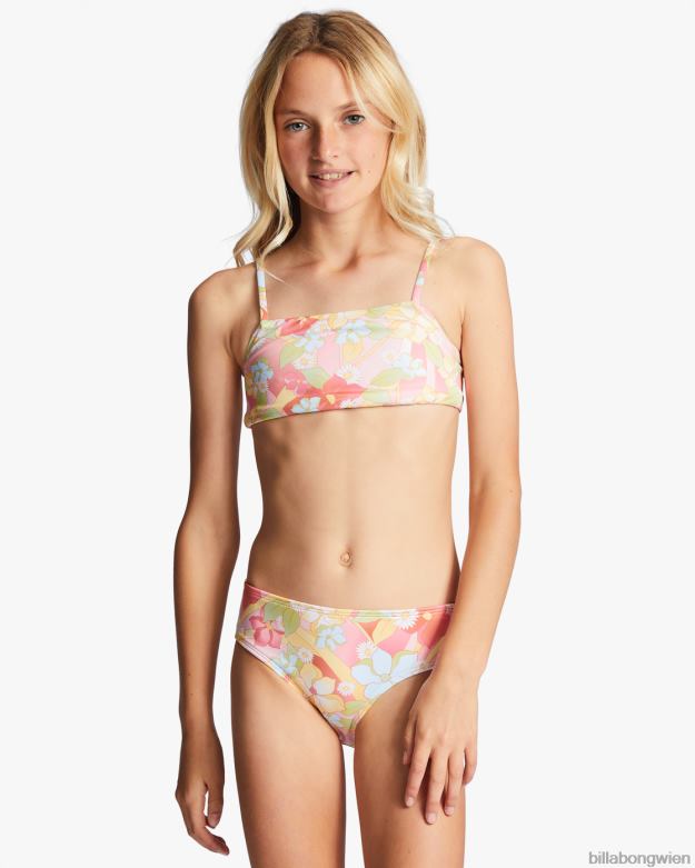 Billabong Clothing 00V682727 | Billabong 4-16 Sunbeams Forever wendbares zweiteiliges Badeset multi Mädchen