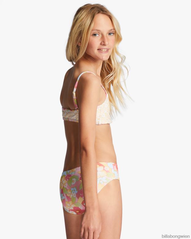 Billabong Clothing 00V682727 | Billabong 4-16 Sunbeams Forever wendbares zweiteiliges Badeset multi Mädchen