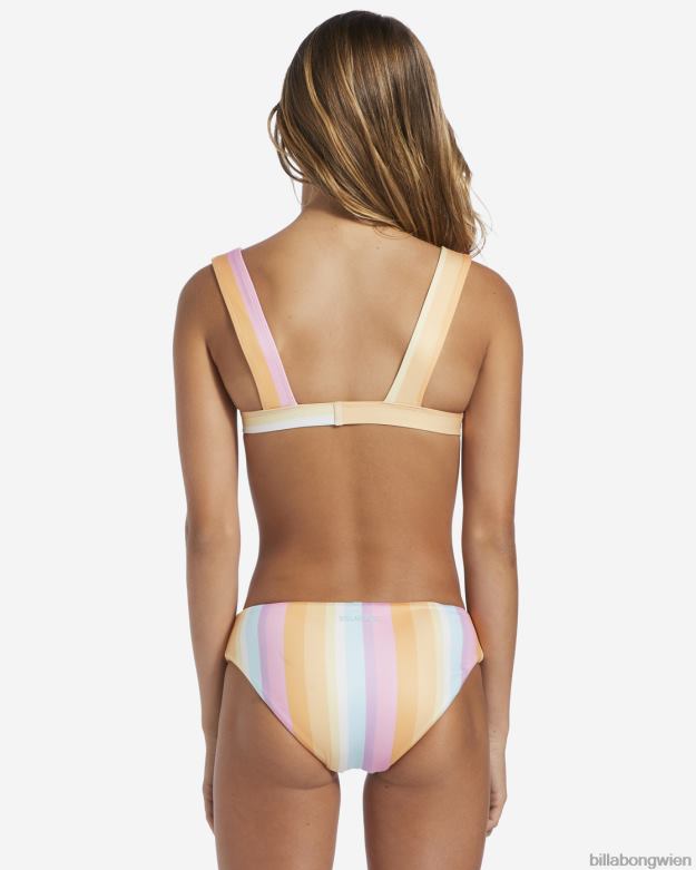 Billabong Clothing 00V682738 | Billabong 4-16 auf der positiven Seite, zweiteiliges Schwimmset mit Wende-Tanktop multi Mädchen