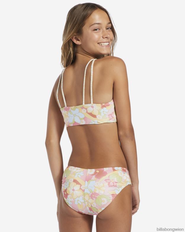 Billabong Clothing 00V682777 | Billabong 4-16 Sunbeams Forever, zweiteiliges Badeset mit hohem Halsausschnitt multi Mädchen