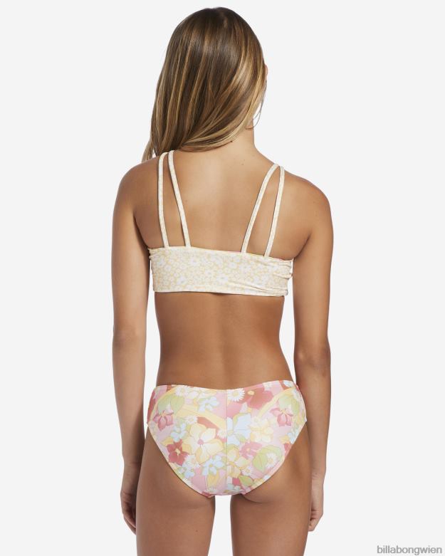 Billabong Clothing 00V682777 | Billabong 4-16 Sunbeams Forever, zweiteiliges Badeset mit hohem Halsausschnitt multi Mädchen
