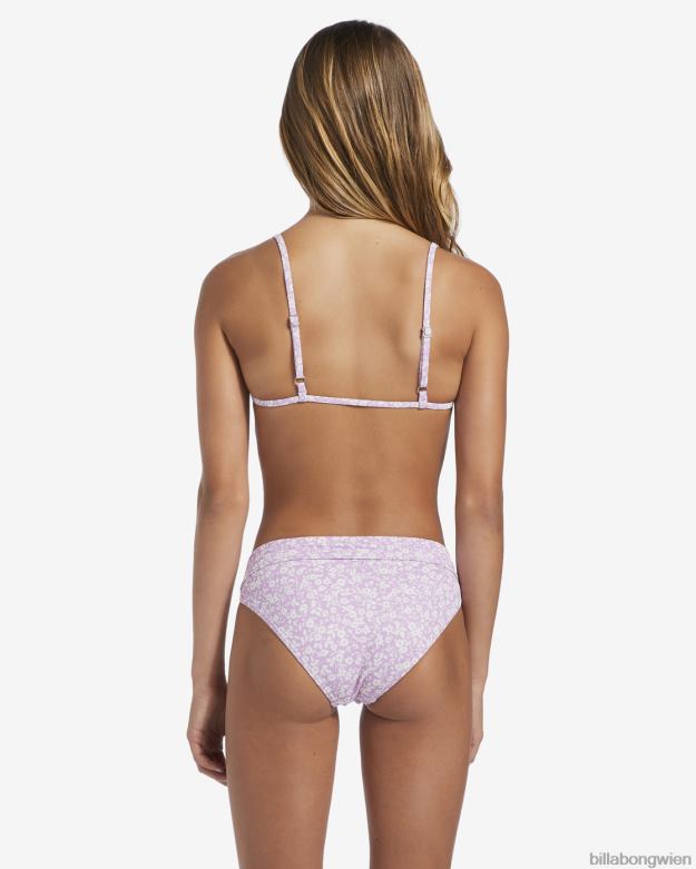 Billabong Clothing 00V682788 | Billabong Zweiteiliges Badeset mit Trägershirt und Blumenmuster (4–16). lila Traum Mädchen
