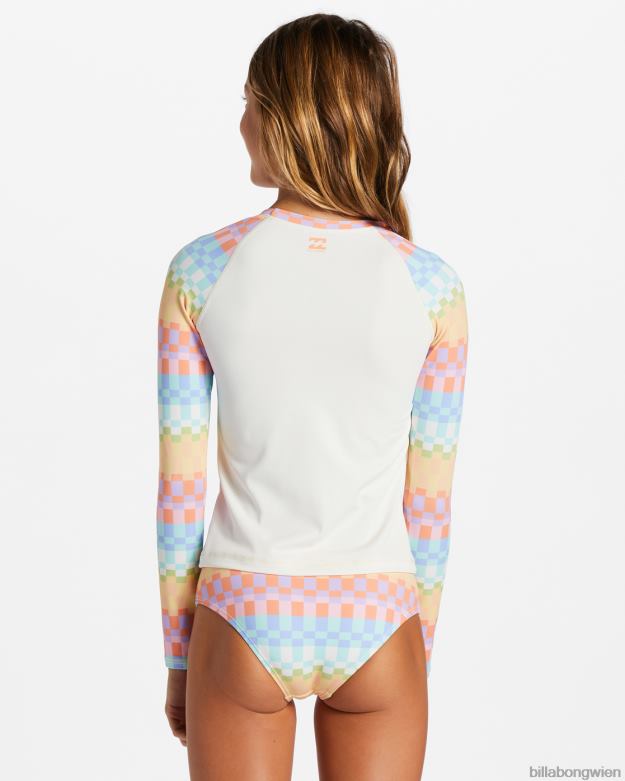 Billabong Clothing 00V682630 | Billabong Paradise Check Langarm-Rashguard-Set multi Mädchen