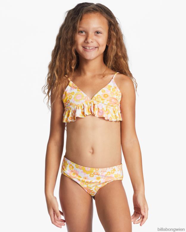 Billabong Clothing 00V682647 | Billabong Zweiteiliges Wildblumen-Bikini-Set mit Rüschen multi Mädchen