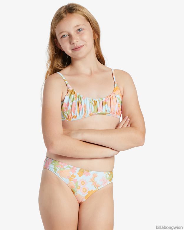 Billabong Clothing 00V682664 | Billabong umwerfendes zweiteiliges Bralette-Bikini-Set multi Mädchen