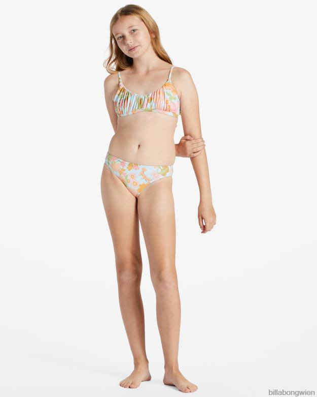 Billabong Clothing 00V682664 | Billabong umwerfendes zweiteiliges Bralette-Bikini-Set multi Mädchen