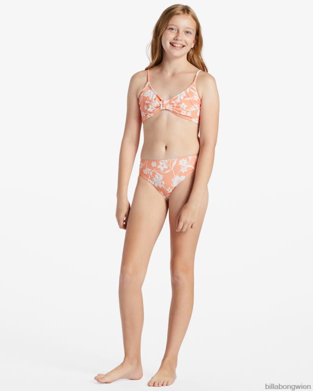 Billabong Clothing 00V682671 | Billabong Zweiteiliges Triangel-Bikini-Set „Island in the Sun“. würzige Mandarine Mädchen
