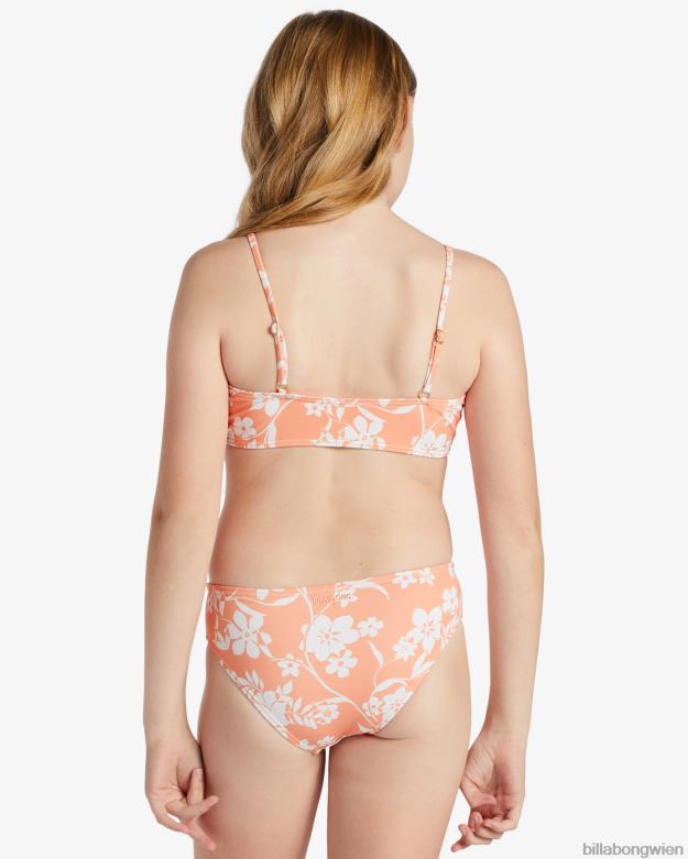 Billabong Clothing 00V682671 | Billabong Zweiteiliges Triangel-Bikini-Set „Island in the Sun“. würzige Mandarine Mädchen