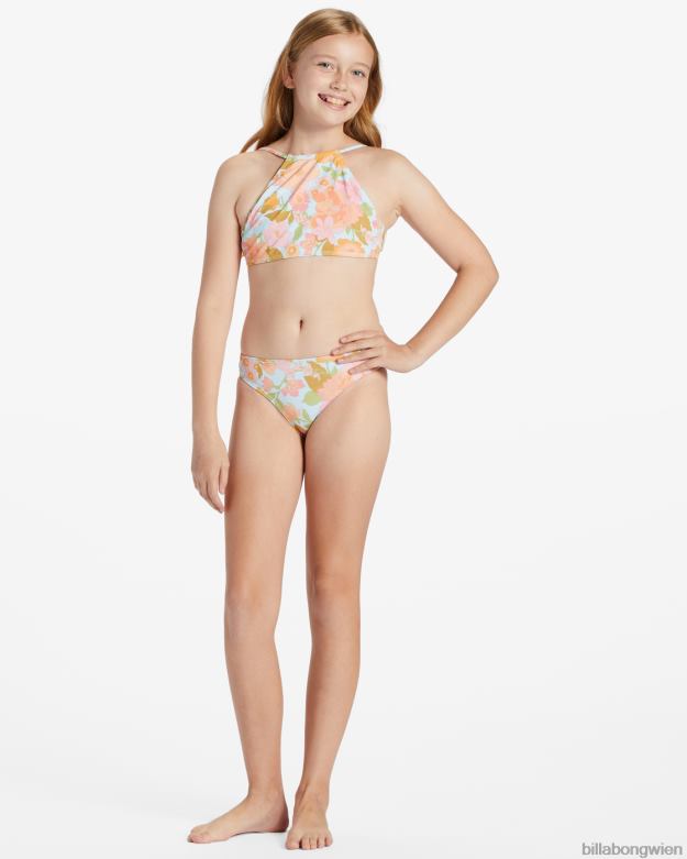 Billabong Clothing 00V682672 | Billabong Wunderschönes zweiteiliges Bikini-Set mit hohem Ausschnitt multi Mädchen
