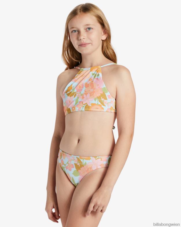 Billabong Clothing 00V682672 | Billabong Wunderschönes zweiteiliges Bikini-Set mit hohem Ausschnitt multi Mädchen