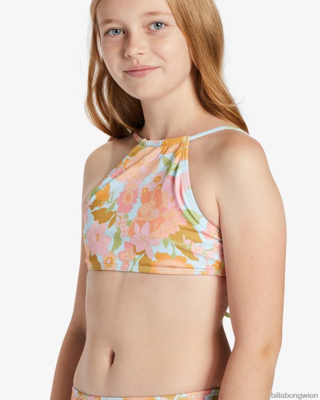 Billabong Clothing 00V682672 | Billabong Wunderschönes zweiteiliges Bikini-Set mit hohem Ausschnitt multi Mädchen