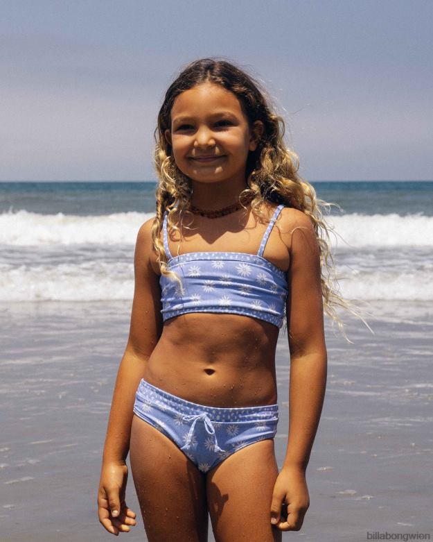 Billabong Clothing 00V682679 | Billabong Wohin mit dem Tank-Bikini-Set süßes Blau Mädchen