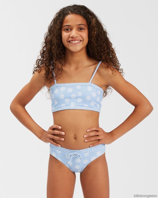 Billabong Clothing 00V682679 | Billabong Wohin mit dem Tank-Bikini-Set süßes Blau Mädchen