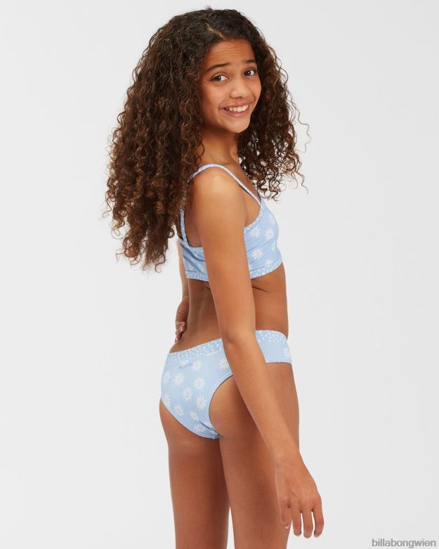 Billabong Clothing 00V682679 | Billabong Wohin mit dem Tank-Bikini-Set süßes Blau Mädchen