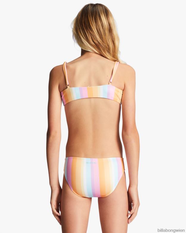 Billabong Clothing 00V682720 | Billabong 4–16 auf der positiven Seite, wendbares, zweiteiliges Trilette-Bikini-Set multi Mädchen