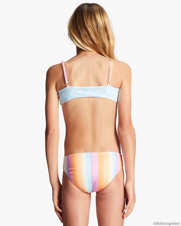 Billabong Clothing 00V682720 | Billabong 4–16 auf der positiven Seite, wendbares, zweiteiliges Trilette-Bikini-Set multi Mädchen
