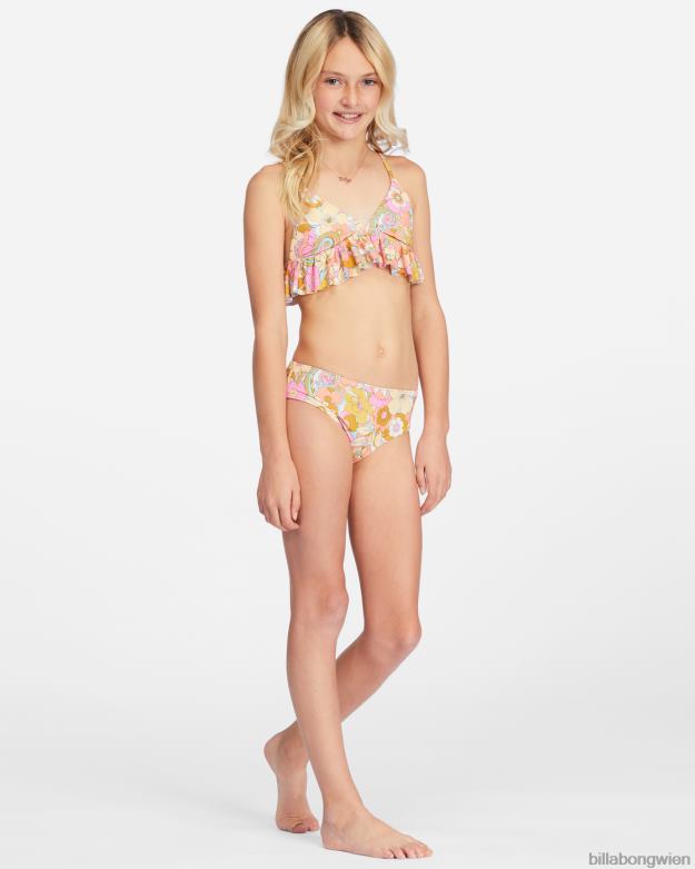Billabong Clothing 00V682722 | Billabong Ist das nicht ein wunderschönes Triangel-Bikini-Set mit Rüschen multi Mädchen